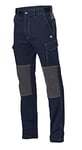 SIGGI Ristohouse Pantalon de Travail Montréal, Tissu Stretch et Ceinture réglable (Bleu, XS)