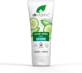 Dr Organic Aloe Vera Gel with Cucumber, Soothing, All Skin Types, Natural, Vegan