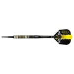 Darts Harrows Chizzy 90% Softip, 3 kpl, musta, kulta