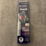 2 BROSSETTES PRO 3 D WHITE ORAL-B Neuf