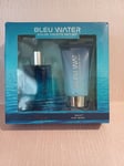 Bleu Water Eau De Toilette 50ml  & Body Wash 150ml Gift Set