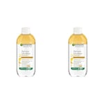 Garnier - SkinActive - Solution Micellaire Biphase Tout En Un - Tous Types De Peaux Même Sensibles - Format 400 Ml (Lot de 2)