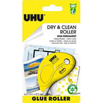 Uhu Roller de colle UHU Dry & Clean - jetable repositionnable 8,5 m x 6,5 mm