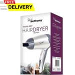 Paul Anthony H1010SV Travel Hair Dryer Compact Folding 1200W 2 Heat Settings