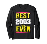 Funny Birthday Gift Idea Year 2003 Man Woman Long Sleeve T-Shirt