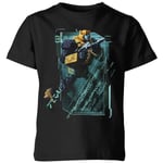 T-shirt Transformers Bumble Bee Tech - Noir - Enfants - 5-6 ans