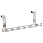 40cm Stainless Steel Over-Door Towel Rail - By Ashley