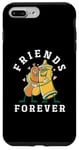 Coque pour iPhone 7 Plus/8 Plus Hot-dogs Mustard Love de Friends Forever