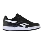 Reebok Unisex BB 4000 II Sneaker, CBLACK/FTWWHT/PURGRY, 10 UK