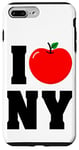 Coque pour iPhone 7 Plus/8 Plus Cool New York Food, Cool New York City Illustration Graphic