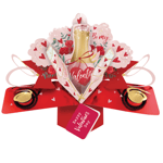 Pop Up Be My Valentine Happy Valentine's Day Greeting Card 3D Valentines Cards