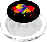 Cape Town Skyline Afrique du Sud Colors Painting Art Cape PopSockets PopGrip pour MagSafe