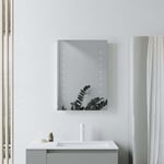 Signature Chloe Battery Operated LED Bathroom Mirror 600mm H x 400mm W