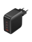 Vention Power charger FEIB0-EU 3xUSB-C USB- A 140W/140W/30W/18W GaN (black)