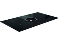 Elica Nikolatesla Bl/A/83 - Induktionshäll - 4 Kokplattor - Bredd: 83 Cm - Djup: 51 Cm - Klass A+ - Svart Glas Med Downdraft-Utsug