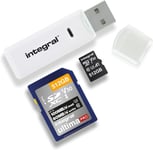 Lecteur de Cartes Mémoire USB 2.0 microSD et SD (HC/XC)