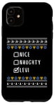 Coque pour iPhone 11 Gentil Coquin Hanoucca Levi Pull Moche