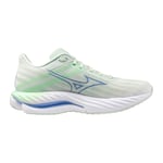 Mizuno Women's Wave Inspire 21 Hint Of Mint/bel Air Blue/neo Mint, 40.5