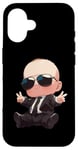 iPhone 16 Baby Birthday Party Gift Boy Girl Toddler Like A Boss Kids Case