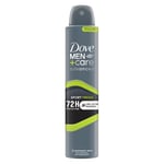 Dove Men+Care Advanced Sport Fresh Anti-Perspirant Aerosol Deodorant Spray with Triple Action technology & ¼ moisturising cream for 72 hour sweat and odour protection 200 ml