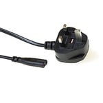 ACT Powercord UK3-C7 Câble d'alimentation Noir 1,80 m