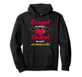 Angel in the Heart Devil in the Head and Madness in the Blood Costume Pullover Hoodie