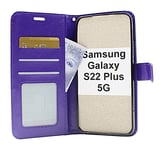 Crazy Horse Wallet Samsung Galaxy S22 Plus 5G (SM-S906B/DS) (Lila)