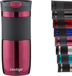 Contigo Byron Snapseal Travel Mug, Original Stainless Steel Thermal Vacuum Flask