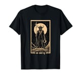 No Mercy Tarot Card Baphomet Satan Goth T-Shirt