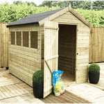 10 x 5 Premier Pressure Treated Apex Shed