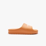 Lacoste Claquettes Serve Slide 2.0 homme Taille 39.5 Orange/blanc