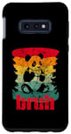 Coque pour Galaxy S10e Drôle Meme Dire Bruh avec Panda Hommes Femmes Enfant