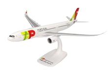 herpa Maquette Avion Tap Air Portugal Airbus A330-900neo - CS-Tus Infante D. Henrique, echelle 1/200, Snap-fit Model, pièce de Collection, d'avion avec Support, Figurine Plastique