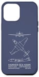 Coque pour iPhone 15 Plus Plans d'avion britannique Hawker Sea Hawk