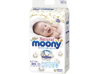 Blöjor Moony Natural Newborn 0-5Kg 63 St.