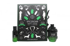 VIKTOR & ROLF SPICEBOMB NIGHT VISION GIFT SET 90ML EDT + 20ML EDT - MEN'S. NEW