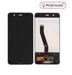 Huawei P10 VTR-L09 Complete Lcd Display Screen with Home Button Flex (Black)