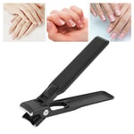 Large Nail Clipper Black Nail Clipper Manicure Tool With File For Fingernail