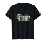 Retirement Camera Photography for Retired Person Tops, Tees T-Shirt