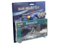 Revell Bismarck, Modellskepp, Monteringssats, 1:1200, German Battleship Bismarck, Plast, Mellanliggande