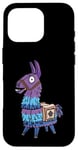 Coque pour iPhone 16 Pro Victory Royale / Pinata lama / Battle Royale Crown