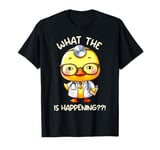 Carnival Duck WHAT IN THE DUCK IS HAPPENING Funny Carnival T-Shirt