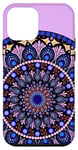 Coque pour iPhone 12 mini Along the Shore Mandala à pois