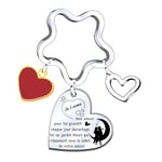 JRZDFXS Cadeau de la Saint-Valentin Porte Clef Amoureux Couple Cadeau D'anniversaire Femme Homme Porte-Clés Je T'aime Petite Amie Cadeau Copine (11)