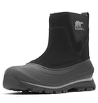 Sorel BUXTON PULL ON WATERPROOF Men's Snow Boots, Black (Black x Quarry), 10 UK