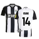 Newcastle United Hemmafotbollströja Barn 2024-2025 Nr 14 Isak (tröja + shorts) Vuxen M