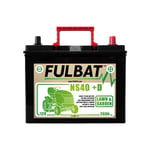 Fulbat - batterie NS40 (+d) Ca/Ca 12V 36 Ah 195-126-221 - / +