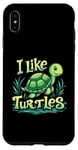 iPhone XS Max I Like Turtles Cartoon Turtle Case