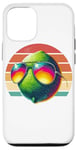 Coque pour iPhone 13 Pro Rétro Sunset Lunettes De Soleil Citron Vert Citrons Verts