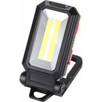 LED-arbetslampa Campinglampa Uppladdningsbar LED-strålkastare Uppladdningsbar Arbetslampa Lampa Verkstad COB-ficklampa Ficklampa med magnetfot för Ga